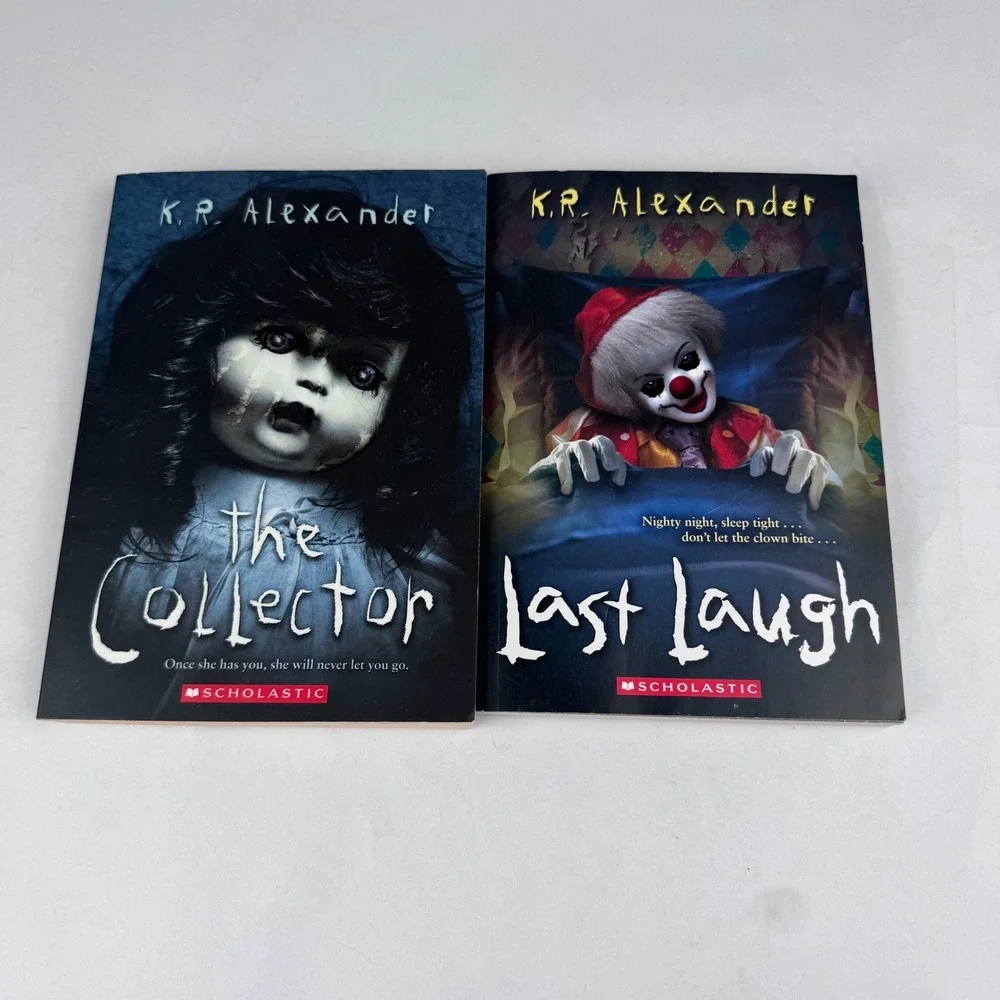 K.R Alexander Lot of 2 Paperback Books The Collector Last Laugh